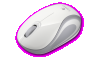 Logitech M187 Wireless Optical Mini Mouse White 910-002735